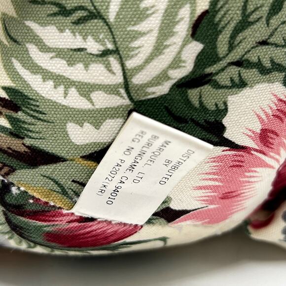 Vintage 10" "The Cabbage Rose Teddy" By Marquel Ltd. Bear Plush 1988 - Picture 3 of 6